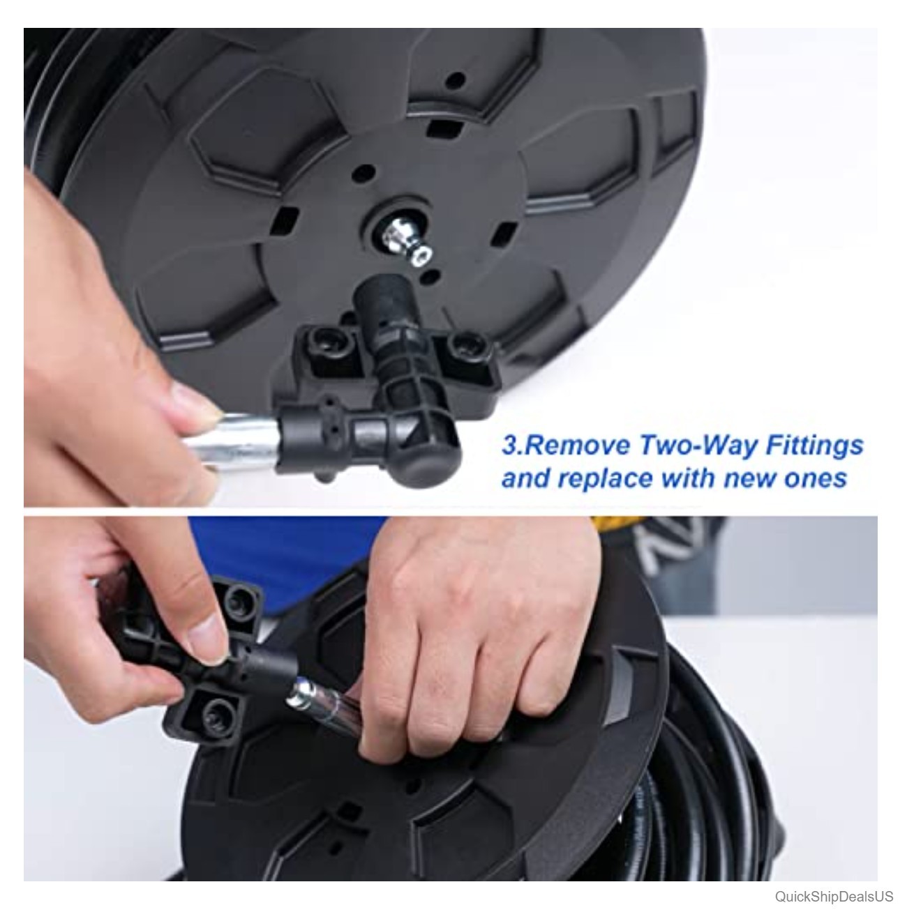 Two Way Fittings Pressure Washer 2320 PSI Stainless Steel Gray High Pressure
