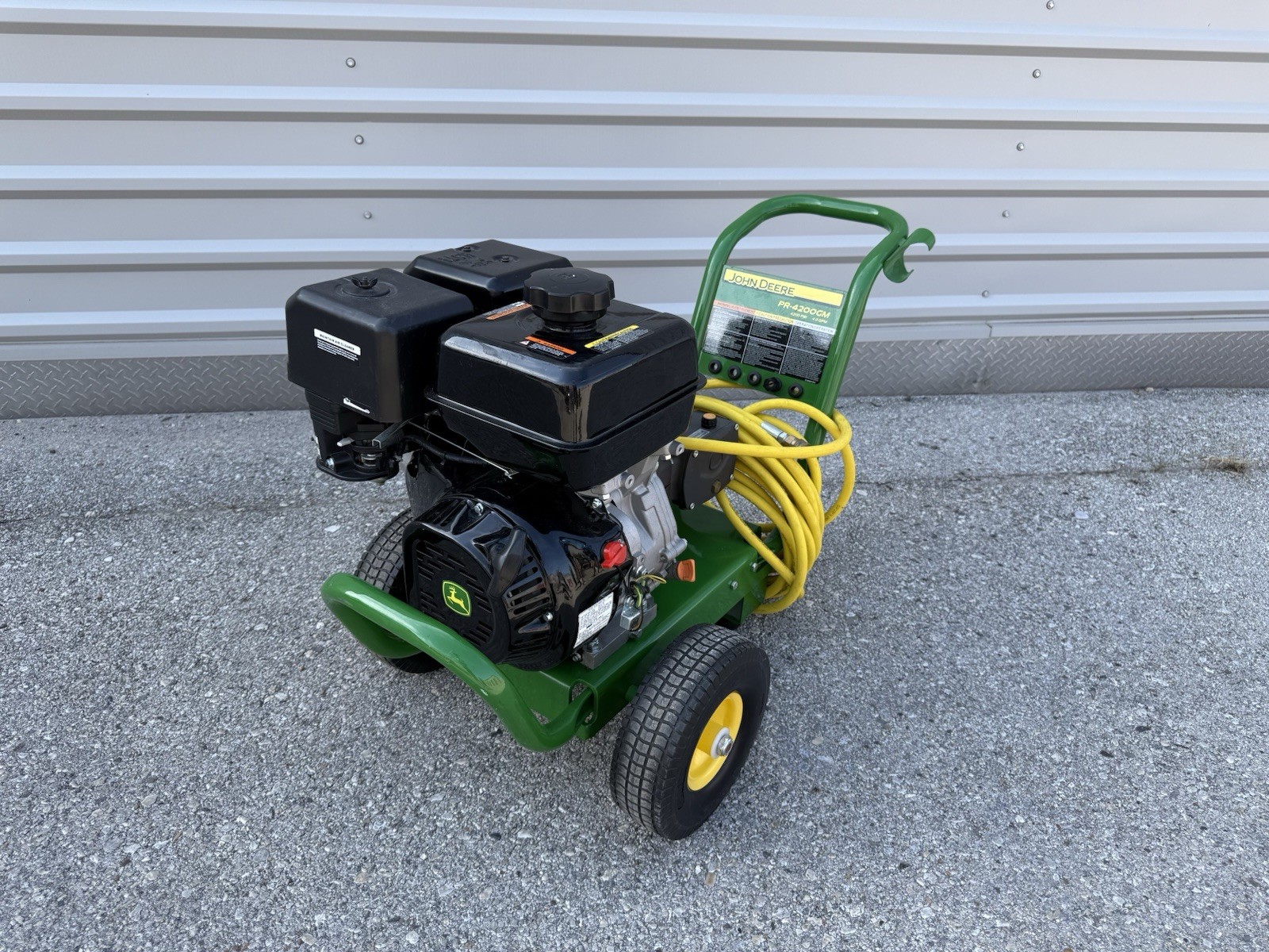 John Deere PR-4200GM 4200 PSI Gas Cold Water Pressure Washer w/ Hose Gun Wand