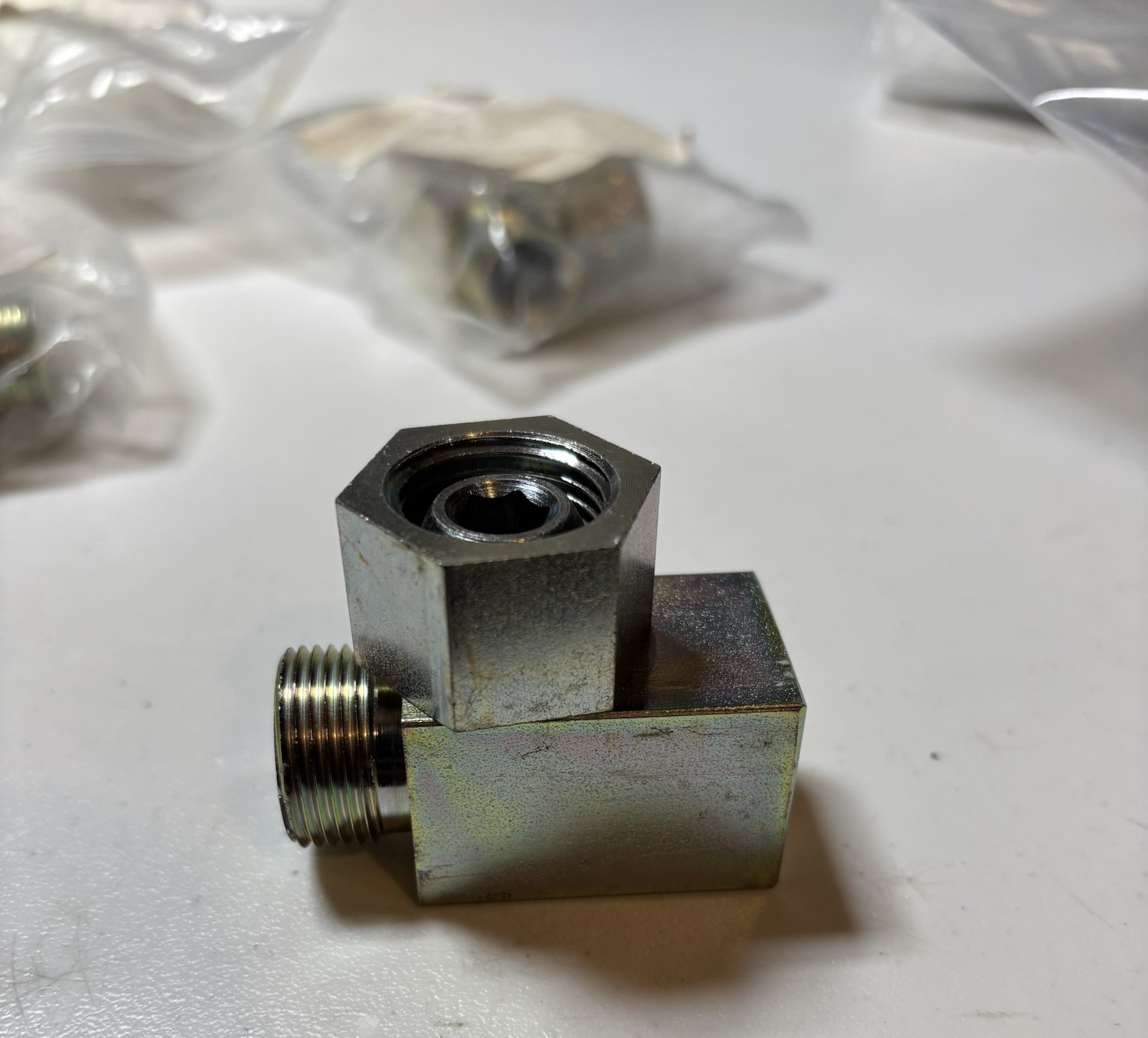 Genuine OEM MI-T-M 850-0225 Coil Inlet Connector Assembly For HSP-2003 HSP-2403