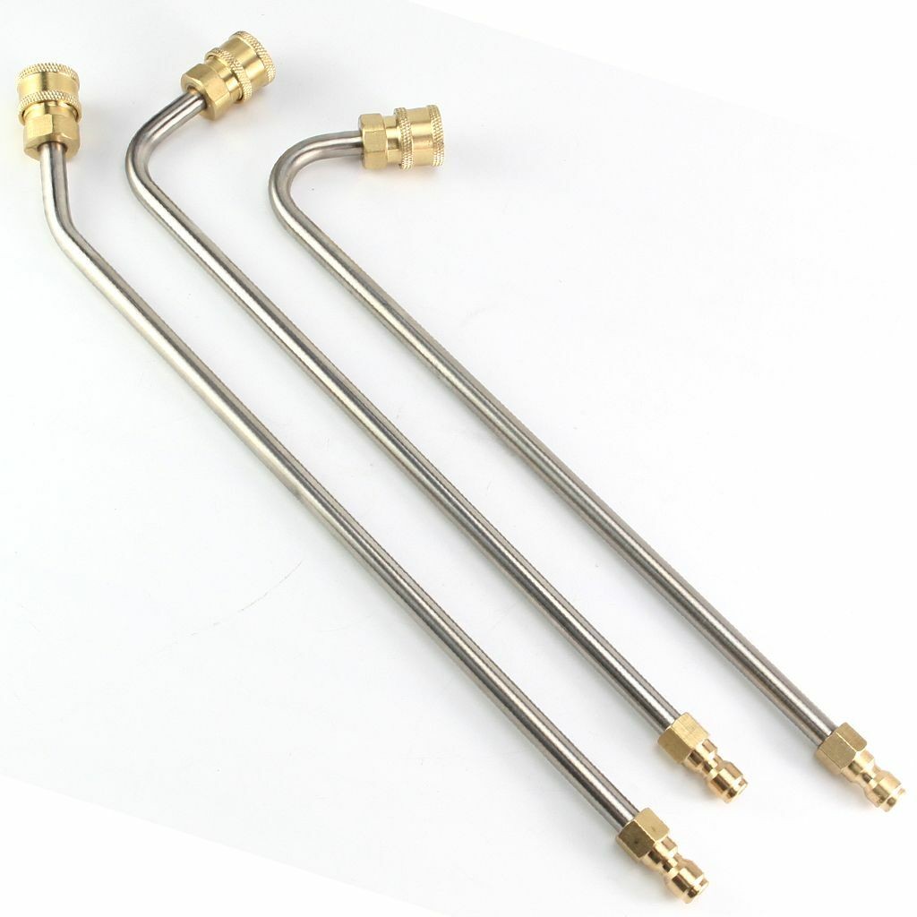 High Pressure Washer Gutter Cleaner Rod 1/4″ Quick Connect Nozzle For Lance/Wand