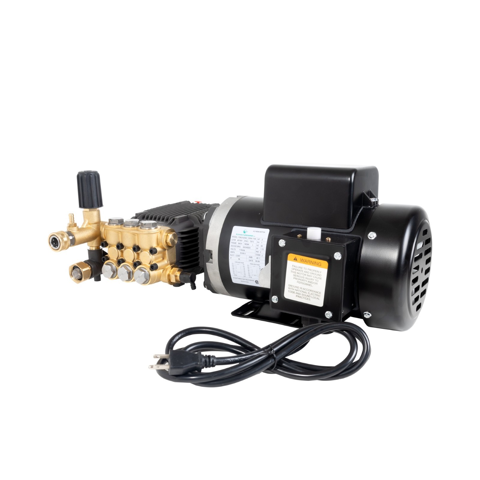 Canpump 1500 PSI 2.2 GPM Electric Pressure Washer w/Accessories, 2 HP 120 V