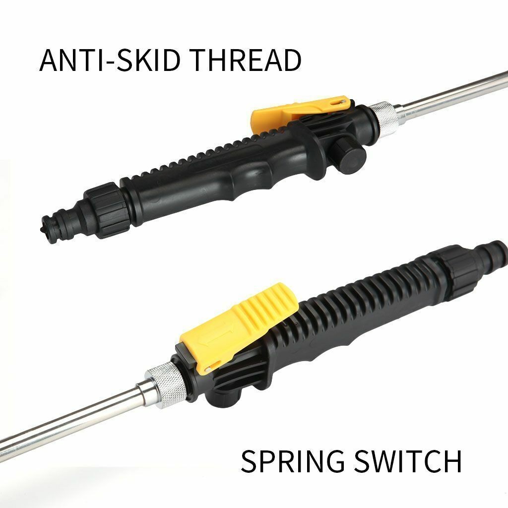 2-In-1 Garden High Pressure Power Washer Nozzle Car Washing Spray Gun Accessory