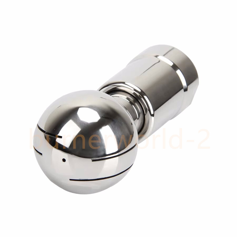 1/2″ 3/4″1″ 2″ Rotating Tank Washing Nozzle CIP Rotary Spray Ball Cleaning Head