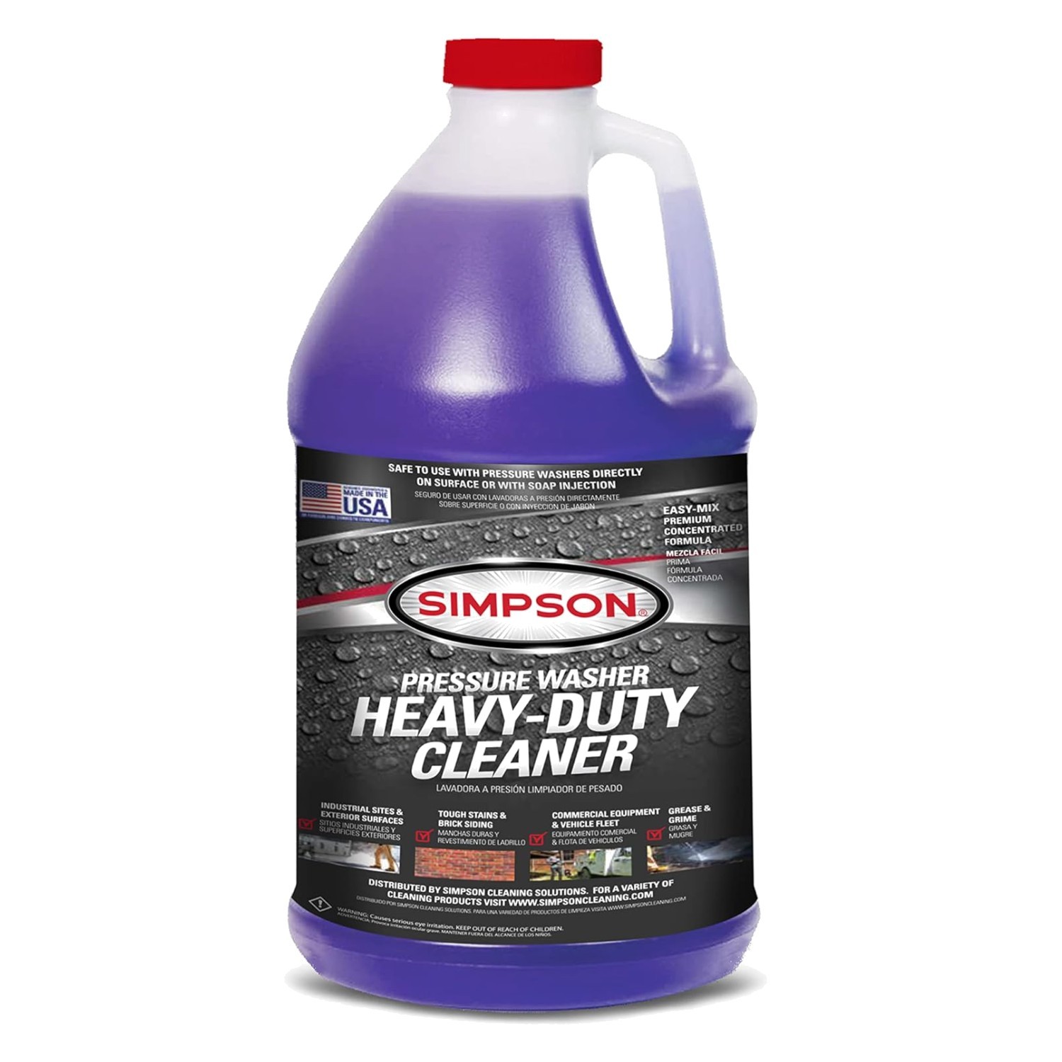 Versatile Heavy-Duty Soap Solution – 1 Gallon for Pressure Washers & More