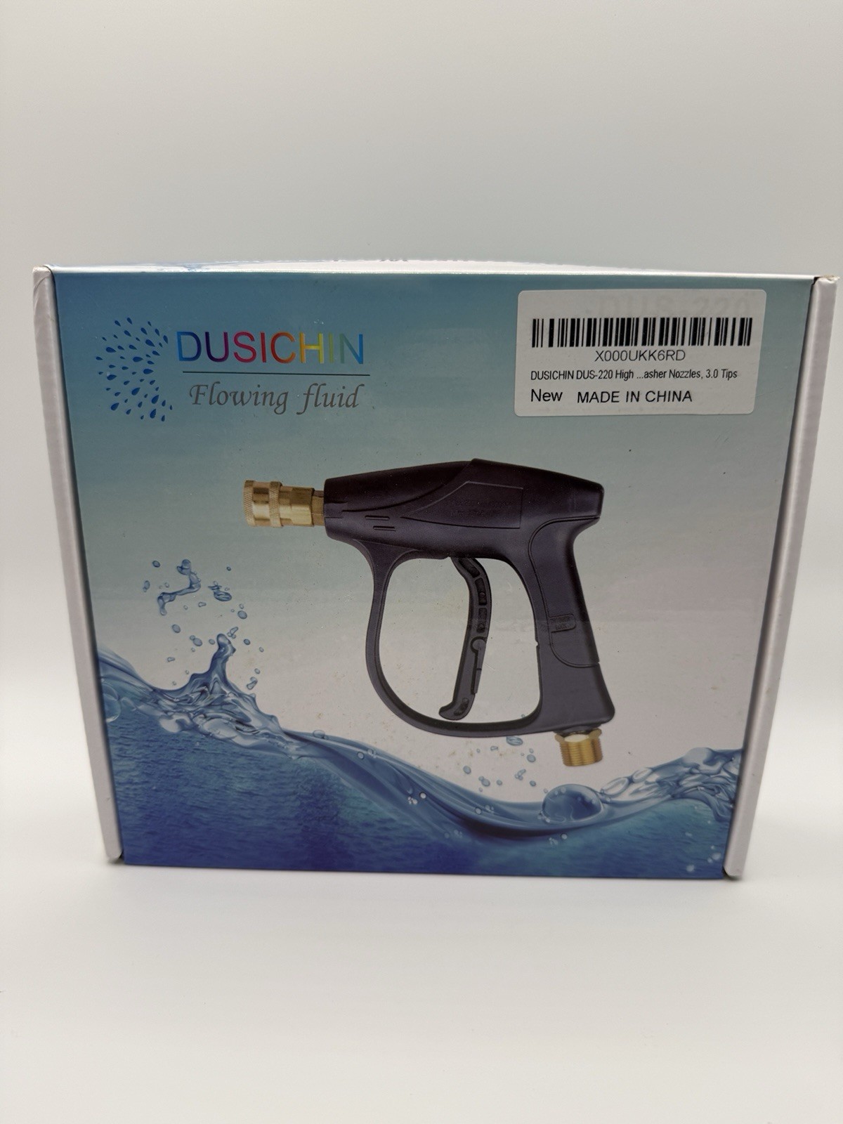PSI High Pressure Washer Gun Car Wash Foam Spray Nozzle with Tips