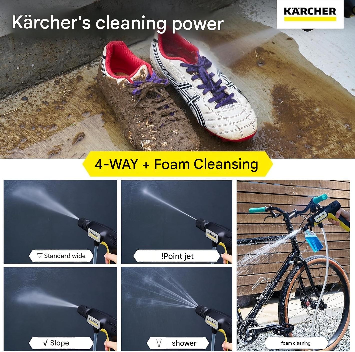 Karcher OC Handy Compact Plus CB 1328 1240 USB C Cordless Washer Mobile Outdoor