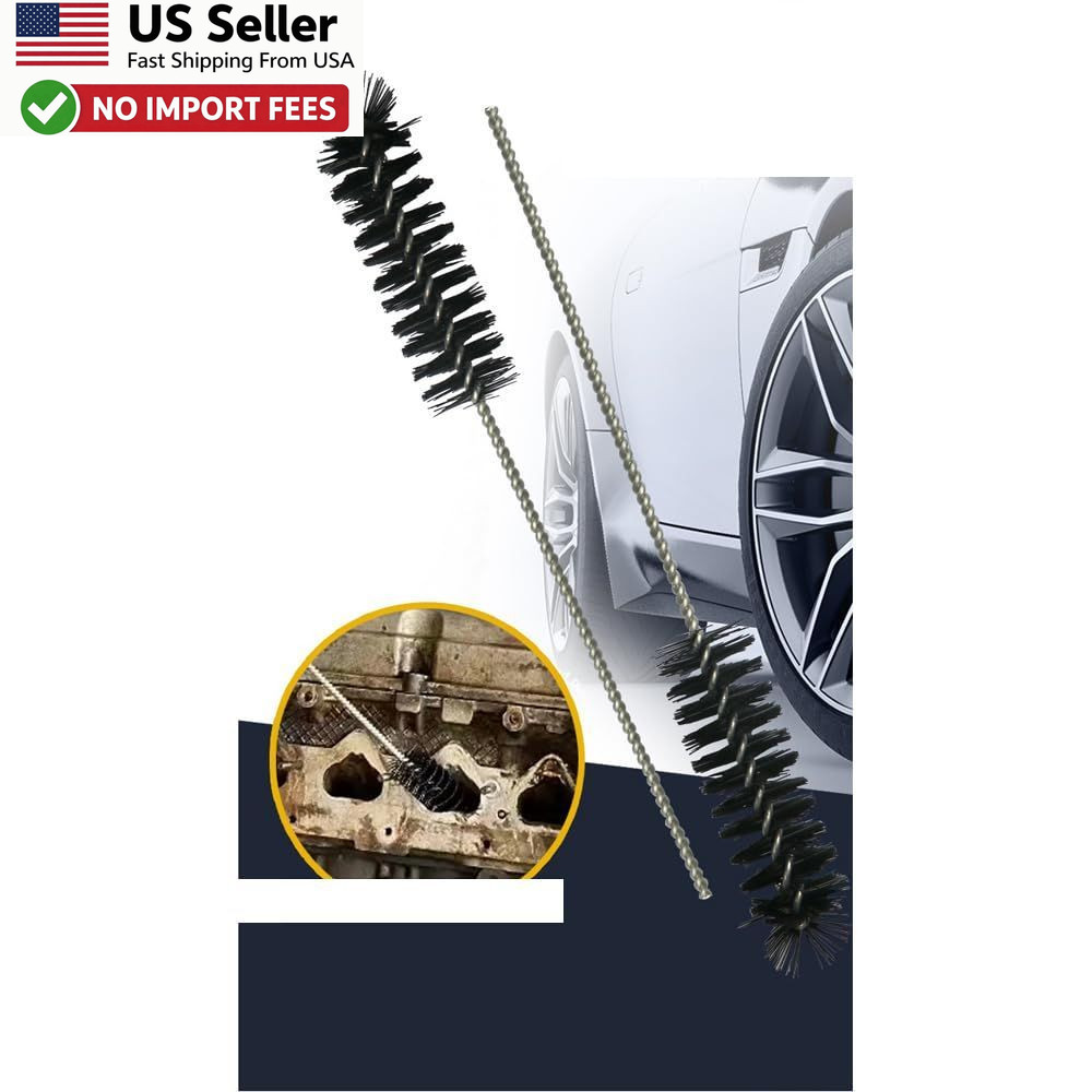 Carburetor Cleaning Brush Kit 3 Pack Drill Nylon Engine Carbon Tool FROM USA