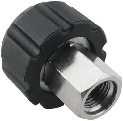 High Pressure Washer Adapter, M22 14mm Female to 3/8 Inch Female NPT, Stainless