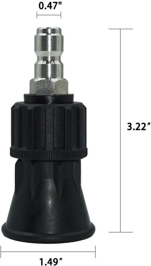 Pressure Washer Guard Nozzle 40 Degree 2.0 GPM 1/4 Quick Connect