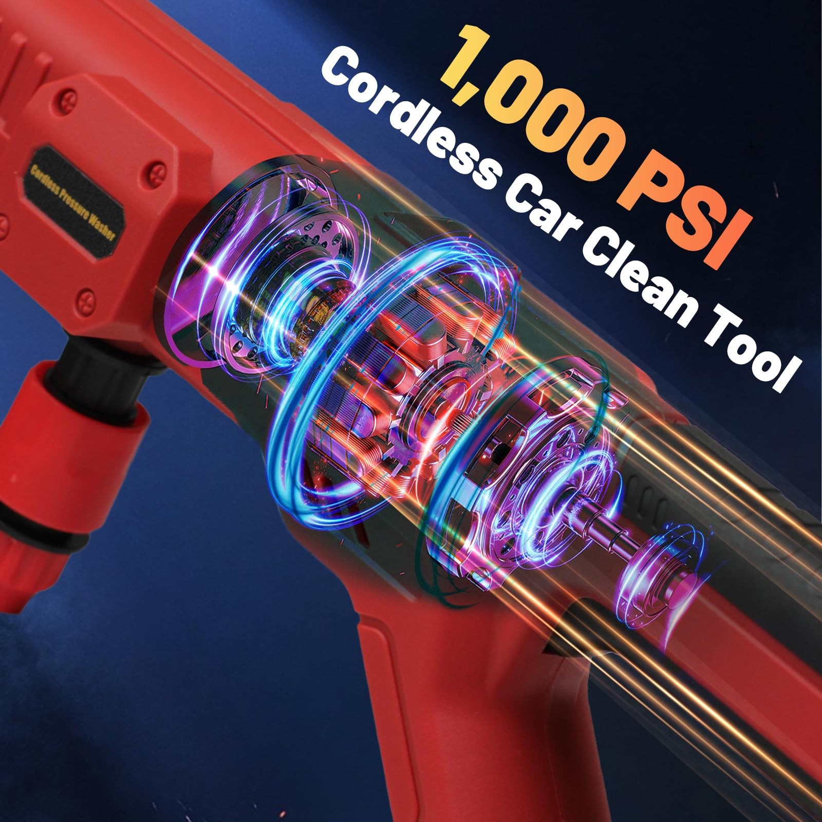 Cordless Cleaner Tool for Milwaukee M18 Battery, Portable Handheld Car Cleane…