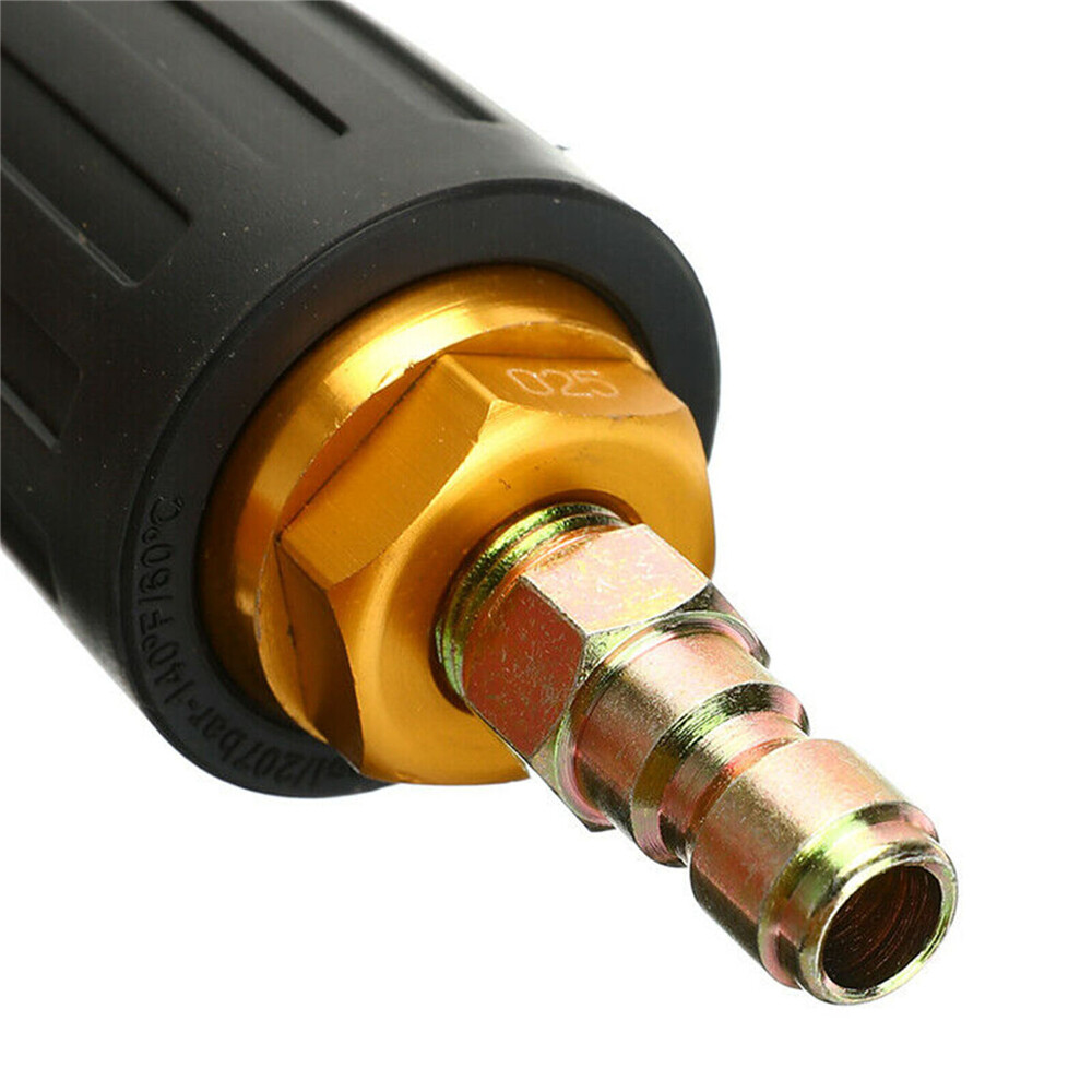1/4″ 2.5-4.0 GPM High Pressure Washer Rotating Turbo Nozzle Spray Tip 3600PSI