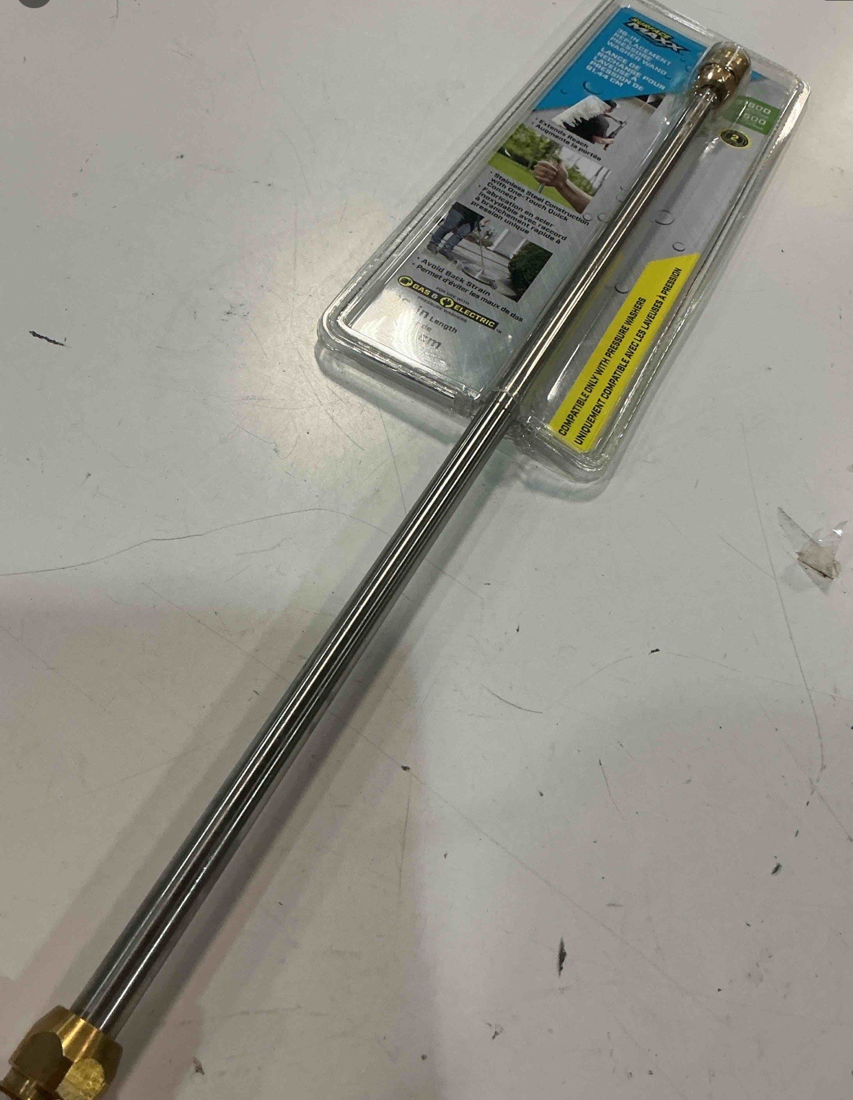 Surface Maxx Up to 4500 PSI Steel Pressure Washer Spray Wand