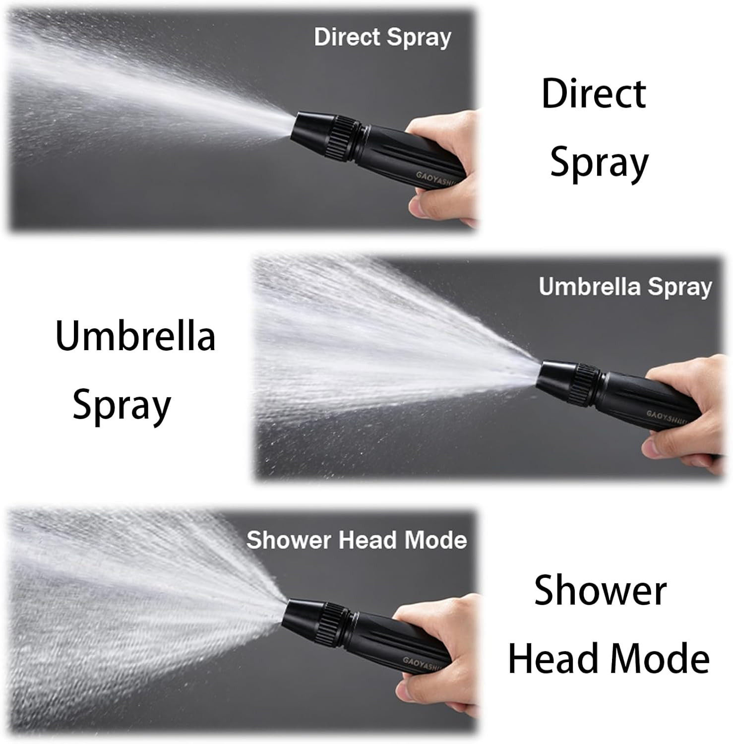 High Pressure Car Washer Jet Nozzle Water Gun w/Booster Nozzle for Car Washing