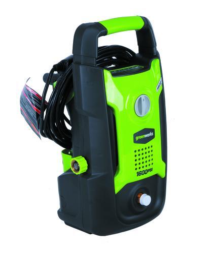 1600PSI 1.2GPM 13 Amp Corded Electric Pressure Washer Light Quick Connect Nozzle