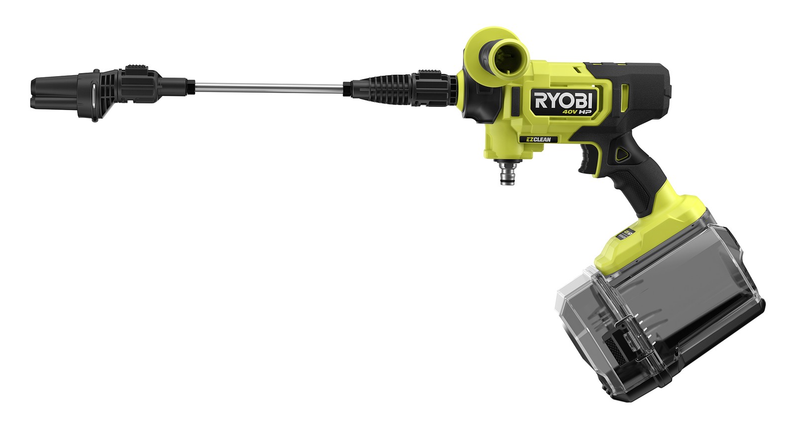 RYOBI 40V HP Brushless EZClean 600 PSI 0.7 GPM Cold Water Electric Power
