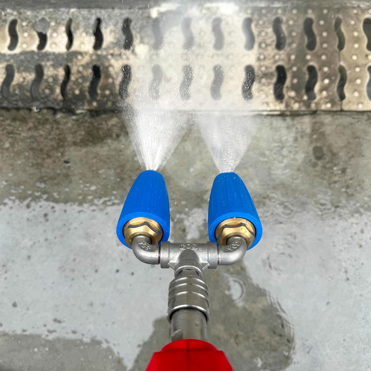 4000 PSI Dual Turbo Nozzle Pressure Washer 4-6 GPM 1/4″ Quick Connect Spray Tip