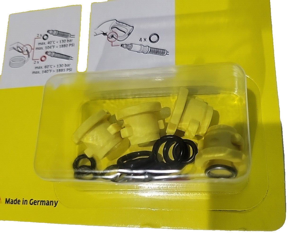 Genuine Karcher O Ring Set 2.640-729.0 Kits K2 K3 K4 K5 K6 K7. Made in Germany