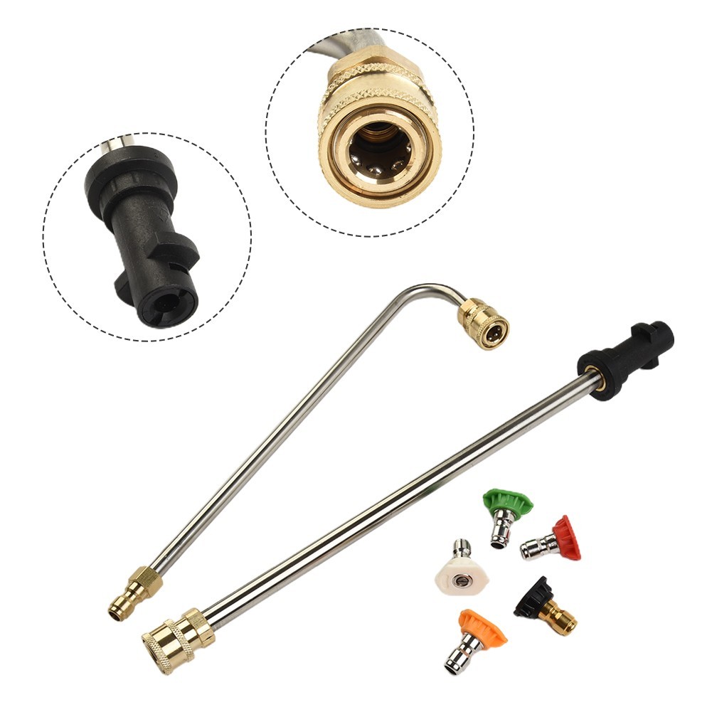 Extension Wand Gardening Home U Pressure Washer Angled Easy To Install