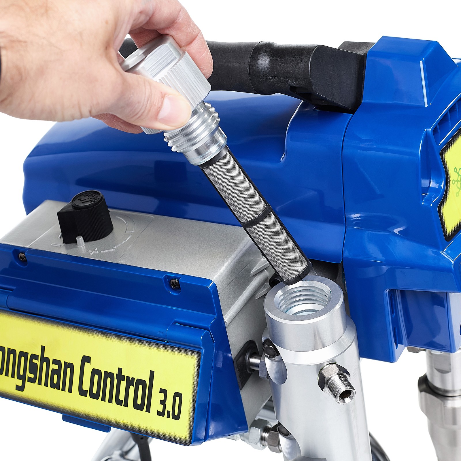 2200W piston hydrodynamic pump with gun, nozzle, 10m hose and Techrebal lance