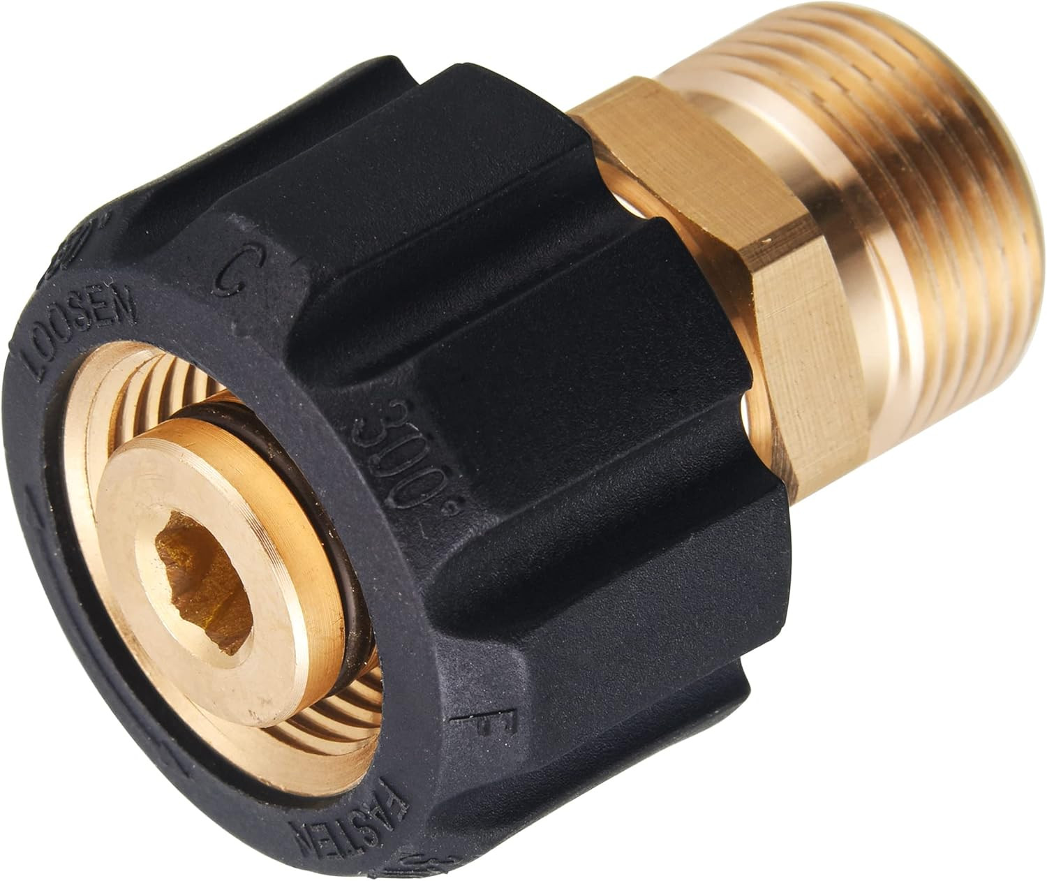 Pressure Washer Adapter, M22 15Mm Female to M22 14Mm Male Fitting, Power Washer
