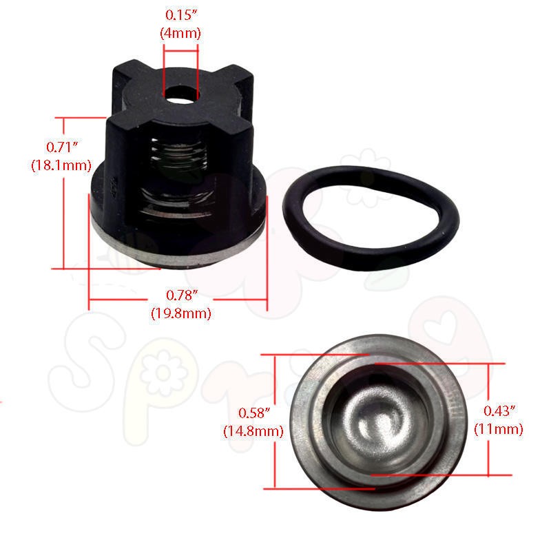 AR1828 Check Valve Repair Kit For AR RK RKA RKV RRV XRC XRA Pressure Washer Pump