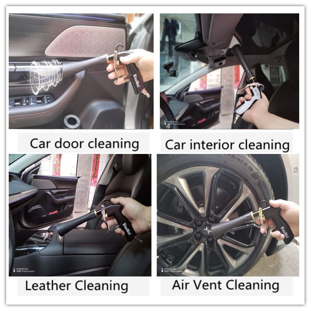 BIAOMEI High Pressure Car Interior Cleaning Gun Automobile Detailing Cleaning…