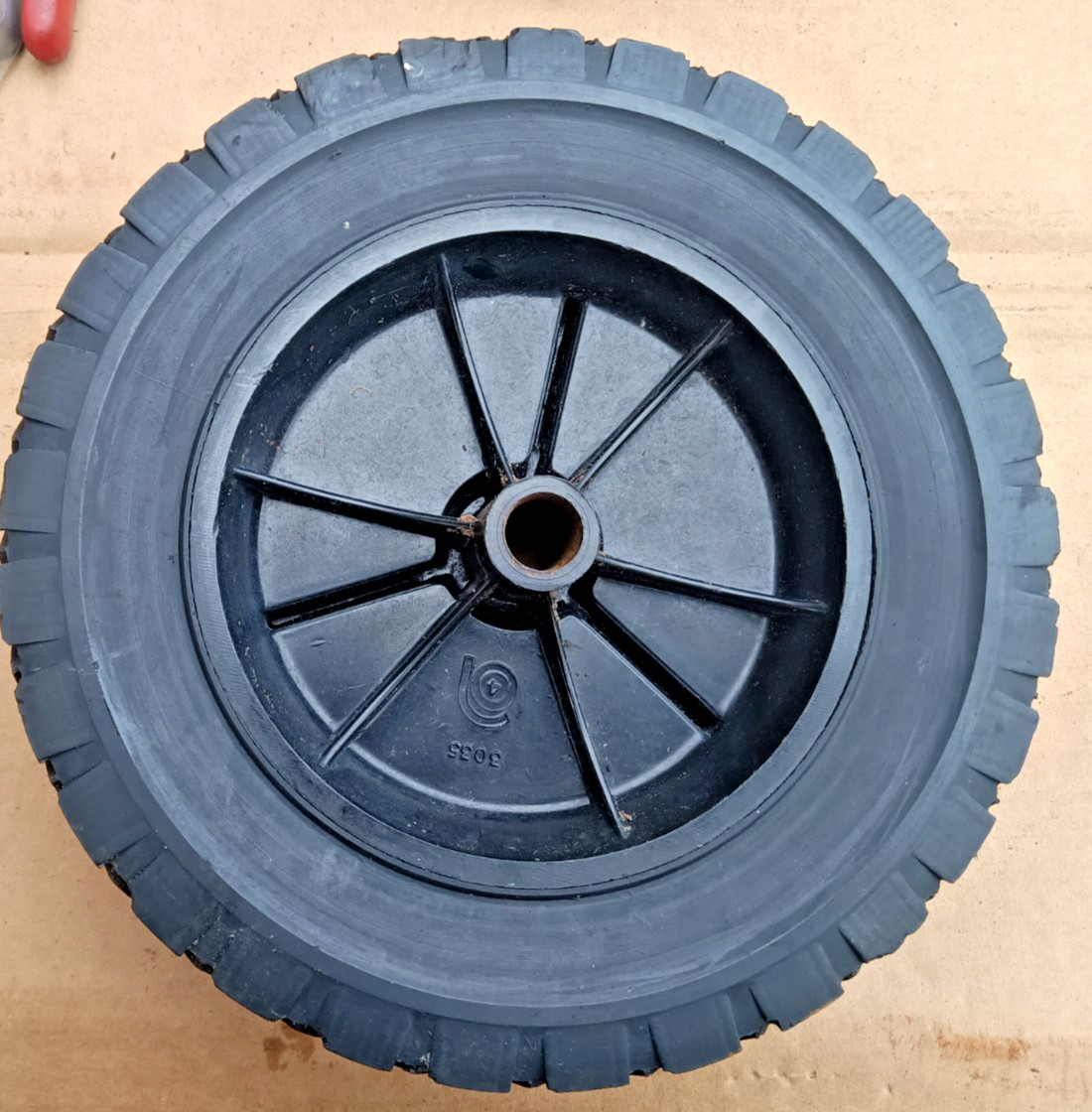 1-CAMPBELL HAUSFELD 1500 PSI PRESSURE WASHER DK620129AV-11/97 -WHEEL