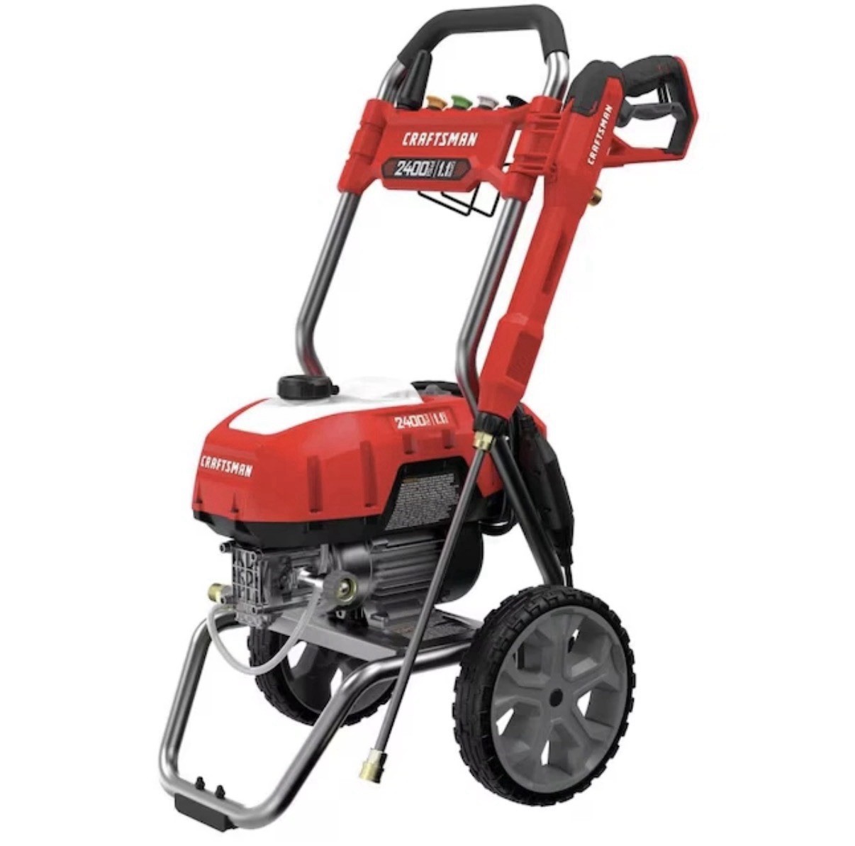 Craftsman 2400-PSI 1.1-GPM Cold Water Corded Electric Pressure Washer with Tips