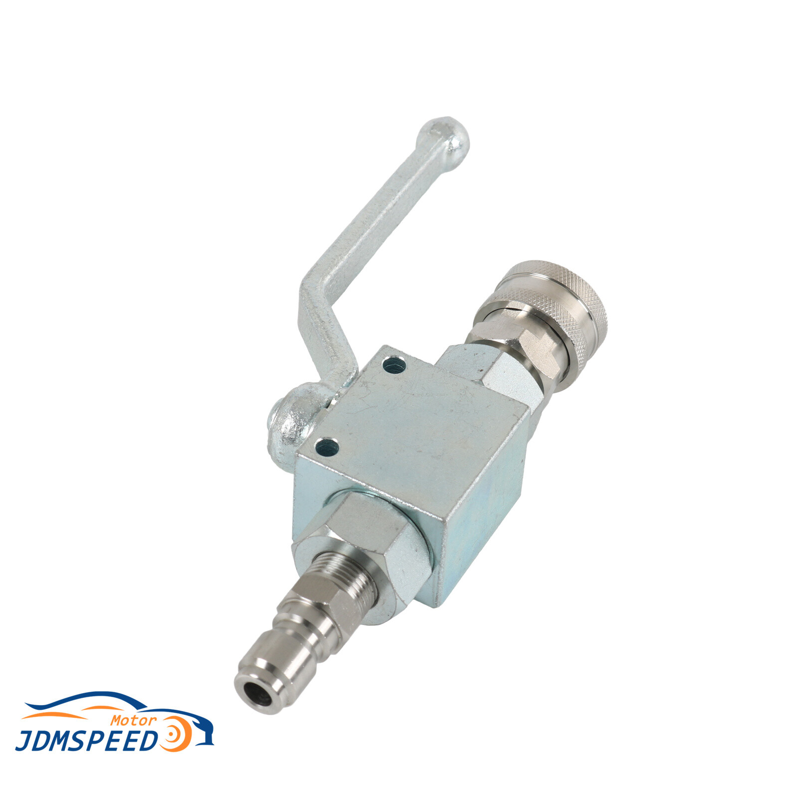 NEW Steel High Pressure Washer Ball Valve Kit 3/8 Inch Quick Connect 4500 PSI