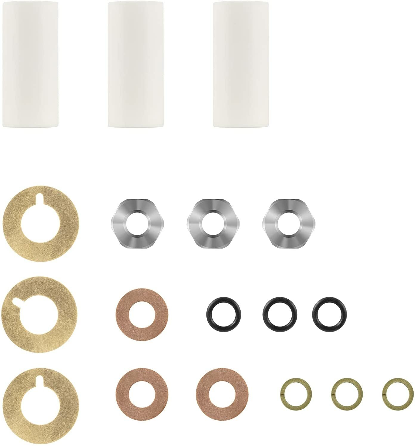 AR2546 18mm Piston Kit Ceramic Plunger Repair Kit for Annovi Reverberi RK, RKA