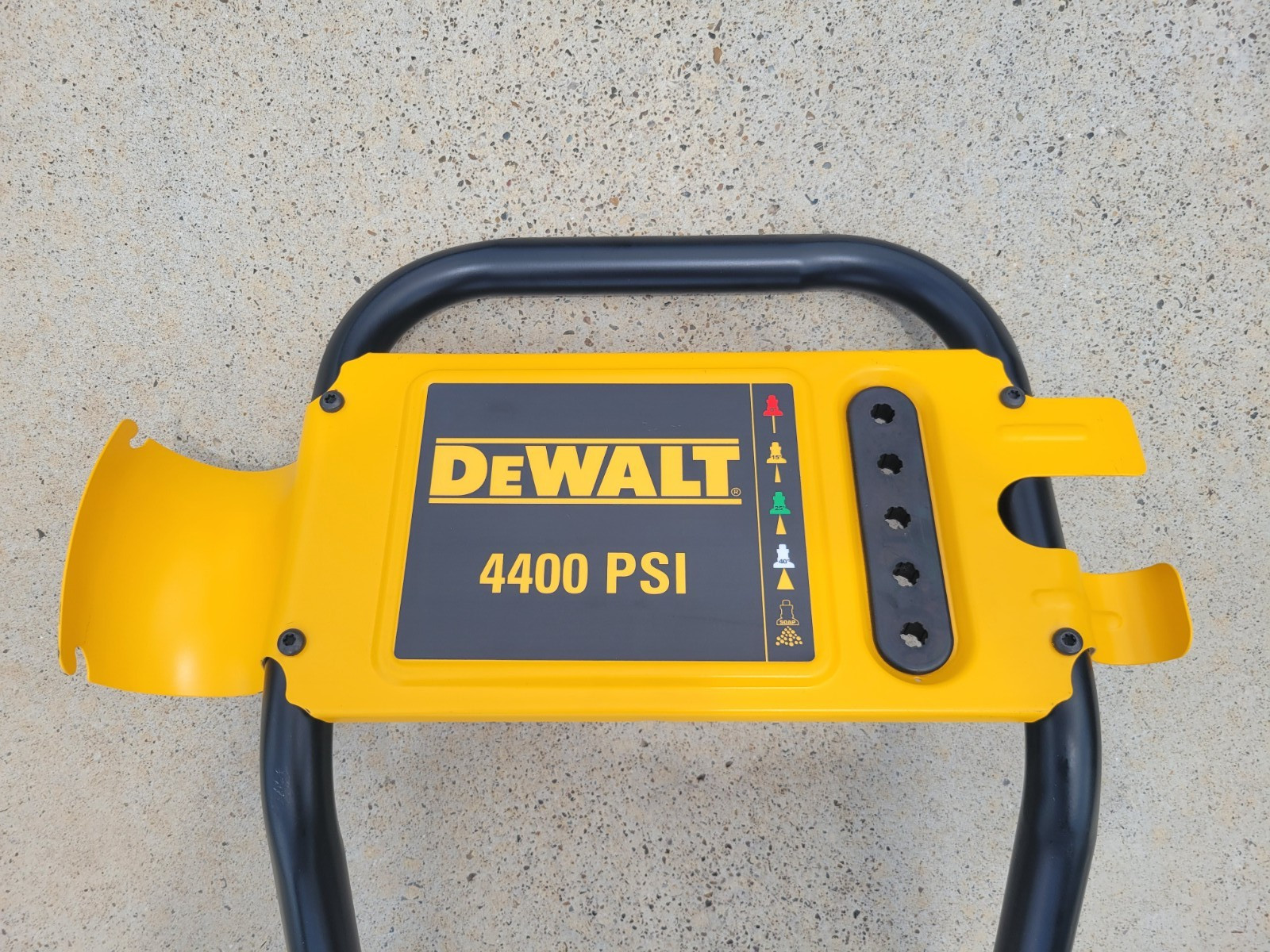 Dewalt 4400 psi Pressure Washer Cart Frame Handle