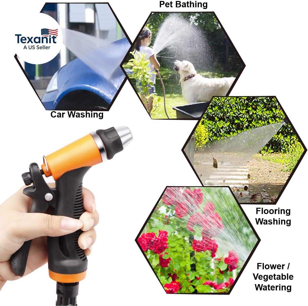 Portable Intelligent Electric Pressure Washer Pump 100W 160 PSI 12V Portable Pre