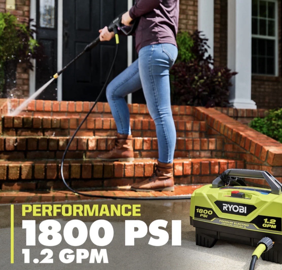 💥NEW SEALED💥RYOBI RY141802 1800PSI 1.2GPM COLD WATER ELECTRIC PRESSURE WASHER!