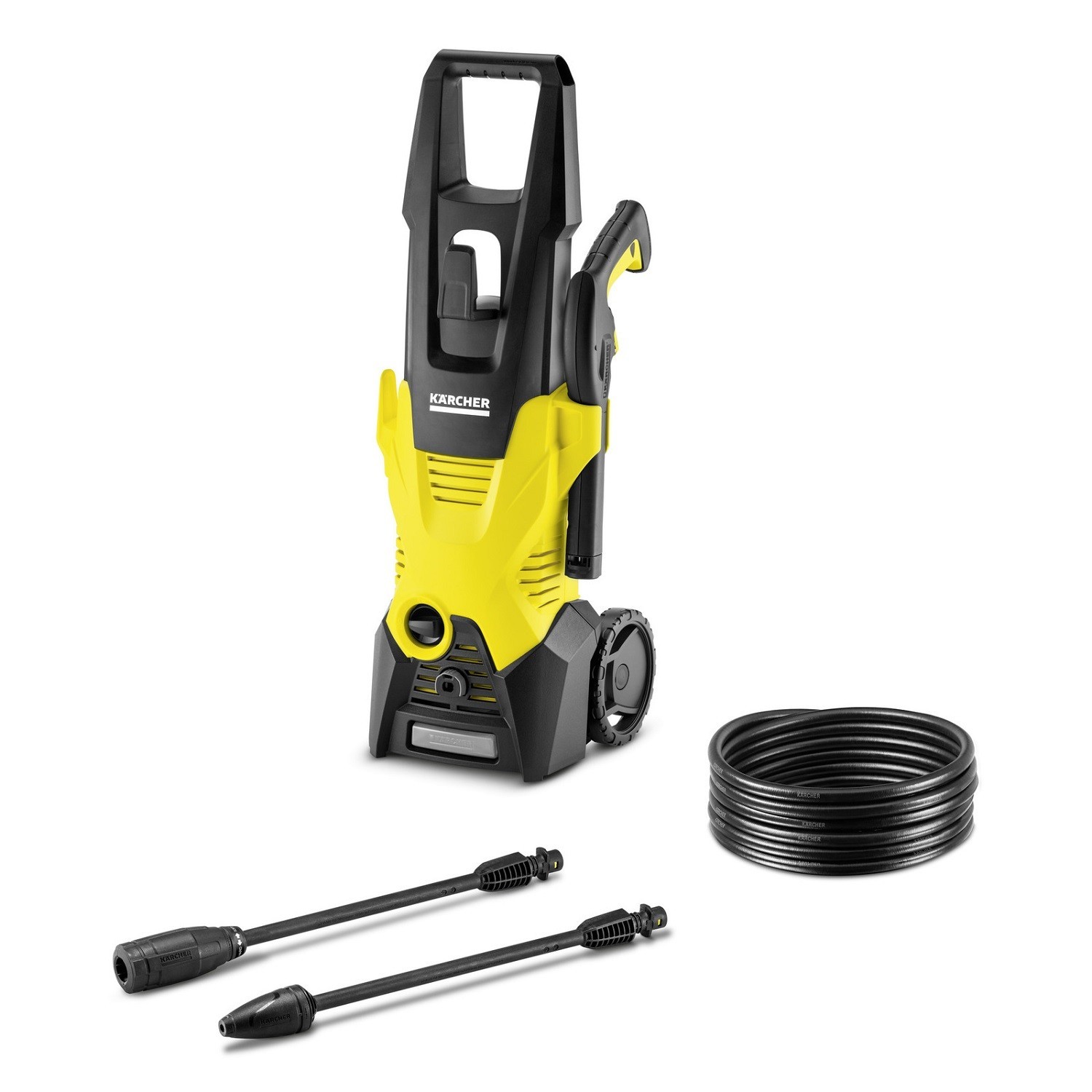 Karcher K3 120 bar 380 lt/h High Pressure Pressure Pressure Washer with Cleaning Canister