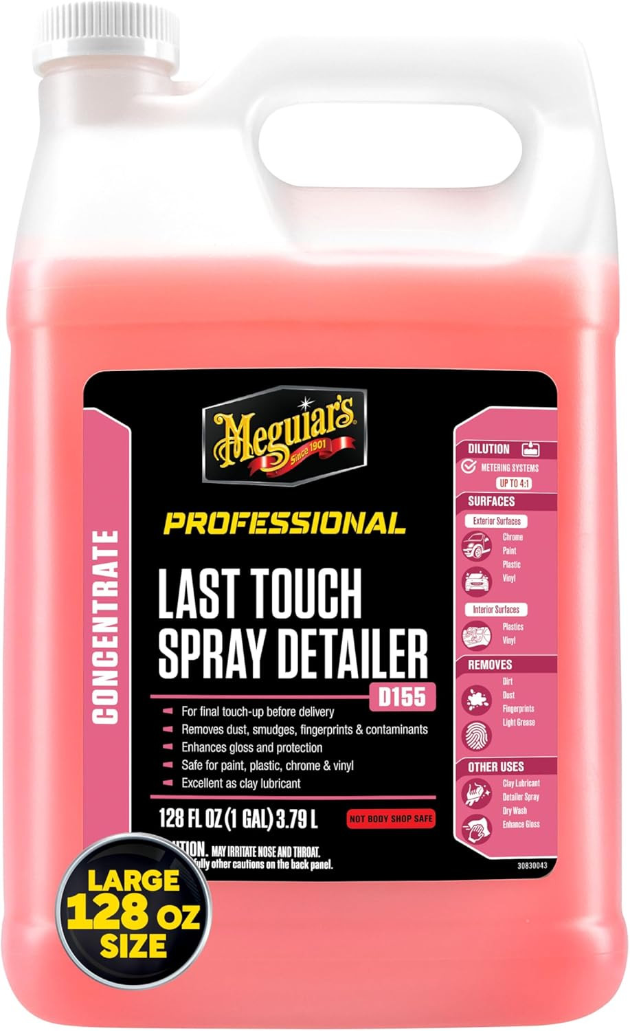 Meguiar’S D15501 Last Touch Spray Detailer, Great for Use as Clay Lubricant