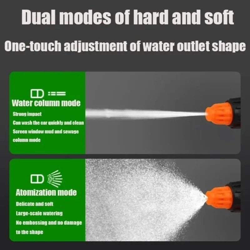 1.2L Pressure Sprayer Water Spray Bottle Car Wash Garden Plant Cleaning Tool
