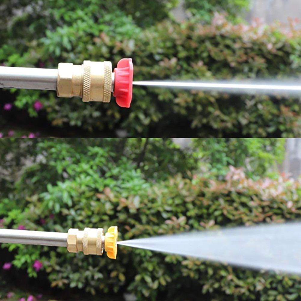 High Pressure 3000PSI Car Power Washer Gun Spray Wand Lance Nozzle and Hose Kit