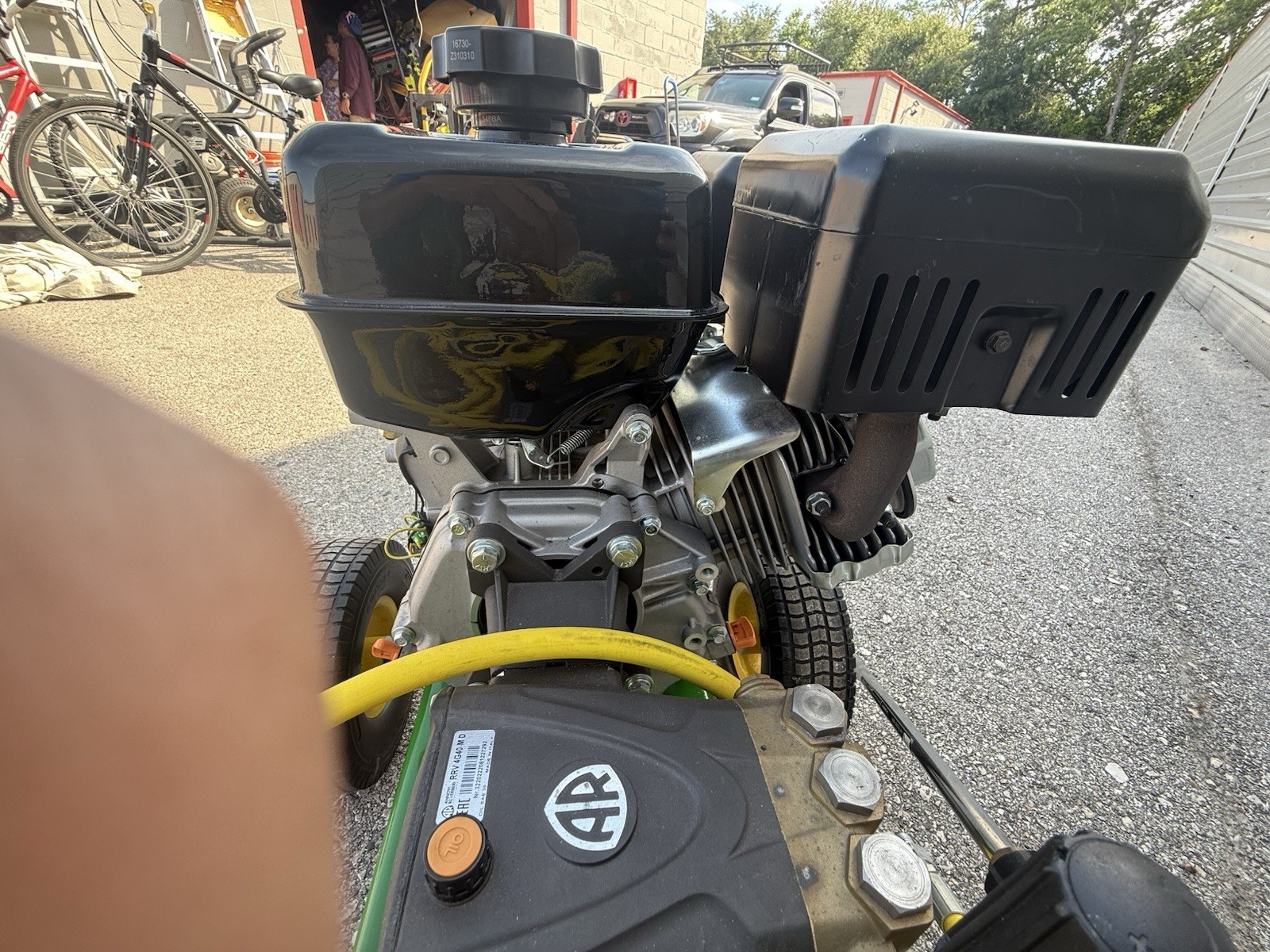 John Deere PR-4200GM 4200 PSI Gas Cold Water Pressure Washer w/ Hose Gun Wand