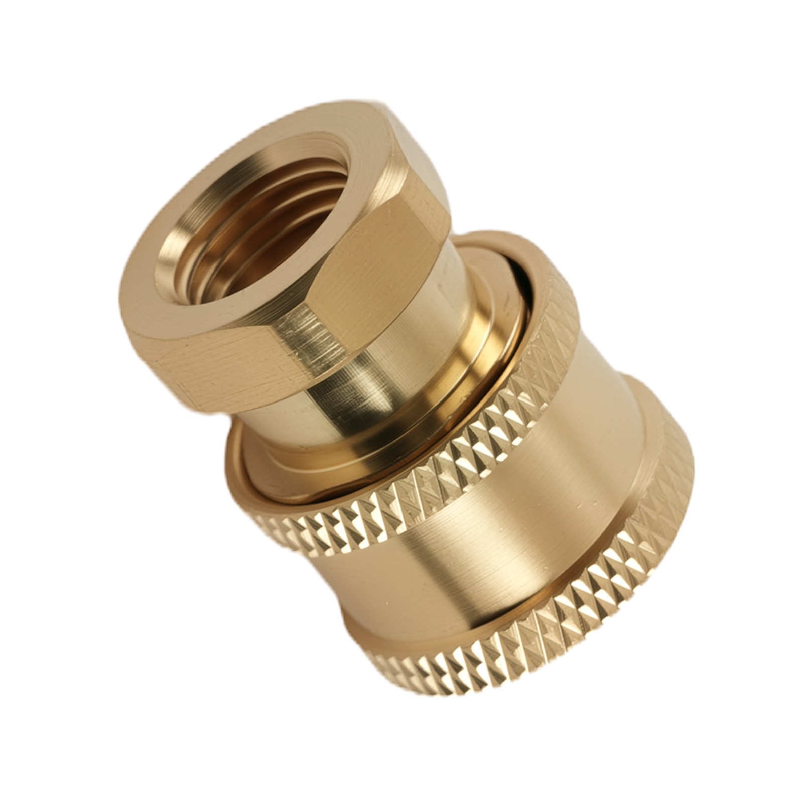 1/4″ Quick Connect to Female NPT Brass Adapter for Pressure Washer Hose 2PC