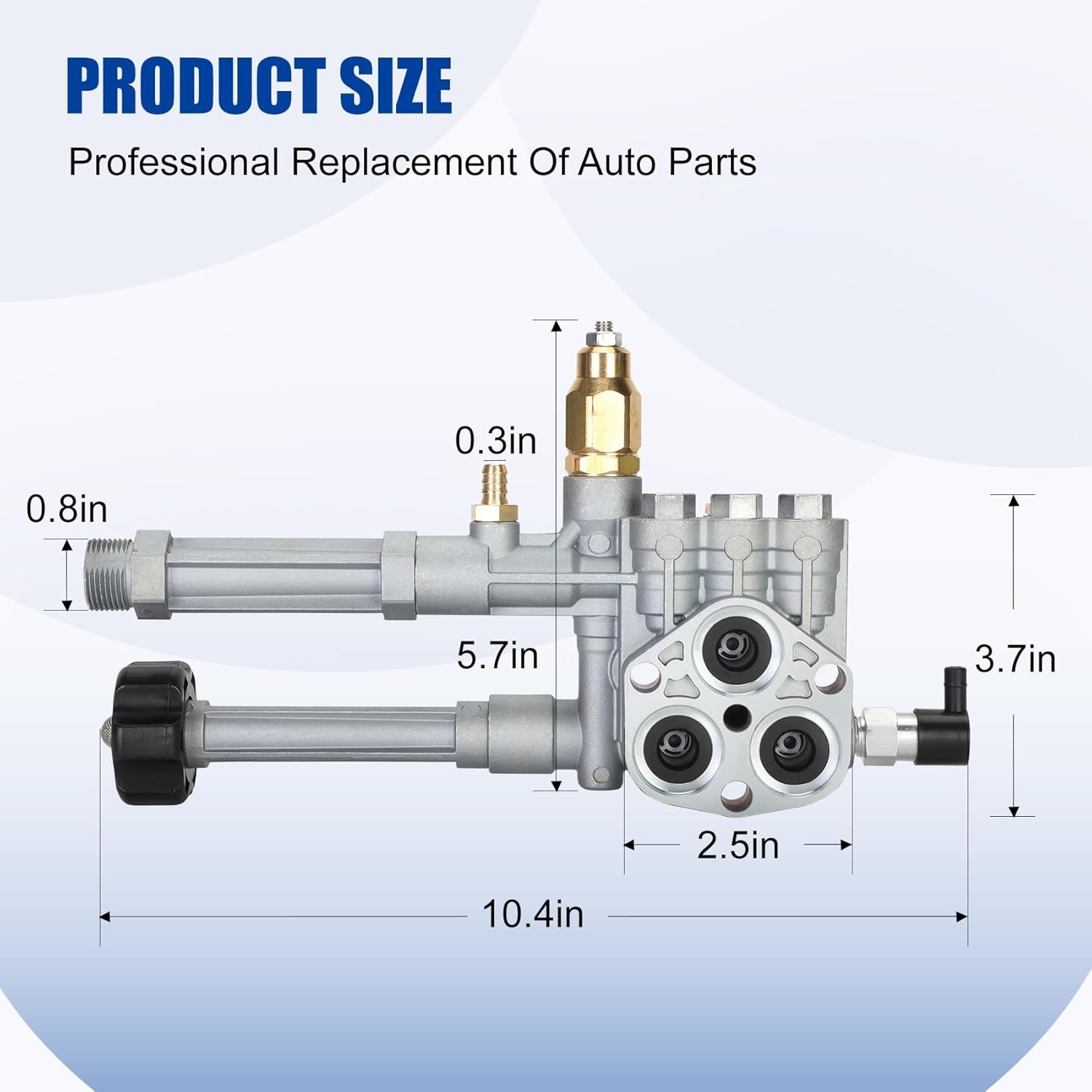 Pump Head Kit – 2400-2700 PSI Honda GCV 160 SRMW2.2G26 RMW2.2G24 Pressure Washer