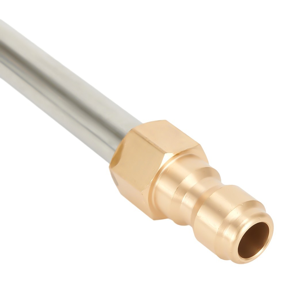 1 Pc Brand New Wash Nozzle Angled Stainless Steel Work Efficiency 5000 PSI