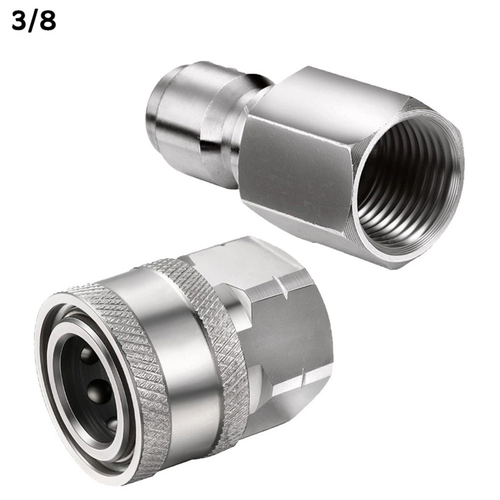 NPT Quick Connector Male Female Adapter 1/4 3/8 For High Pressure Cleaner