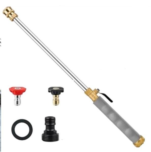Jet Nozzle for Power Washer 2026 Upgraded 2 in 1 Broad and Focused Spray