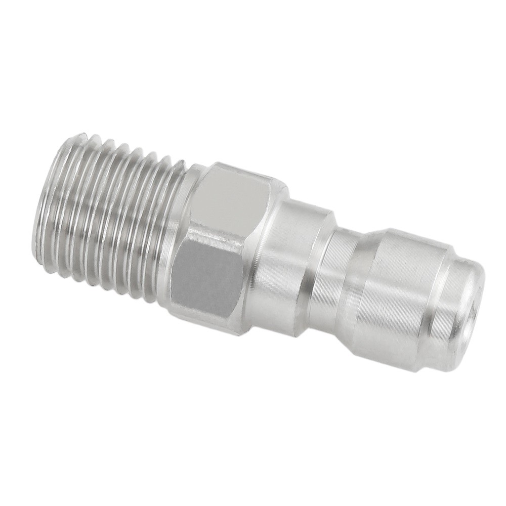 2 Pack 1/4 Quick Connect Fittings High Pressure Washing Nozzle Adapter Coupler