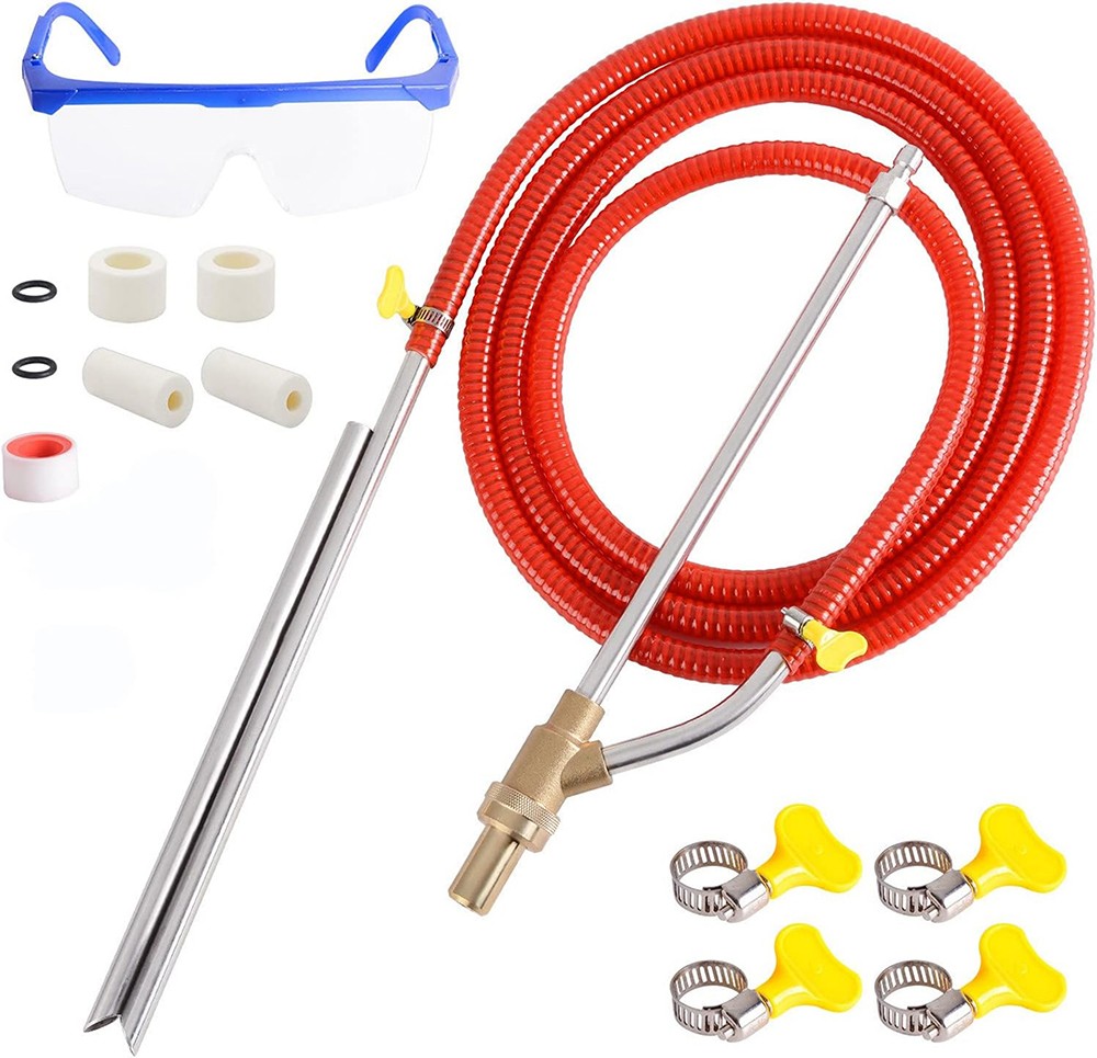 5000 PSI Pressure Washer Sandblasting Kit Wet Abrasive Sand Blaster Attachment