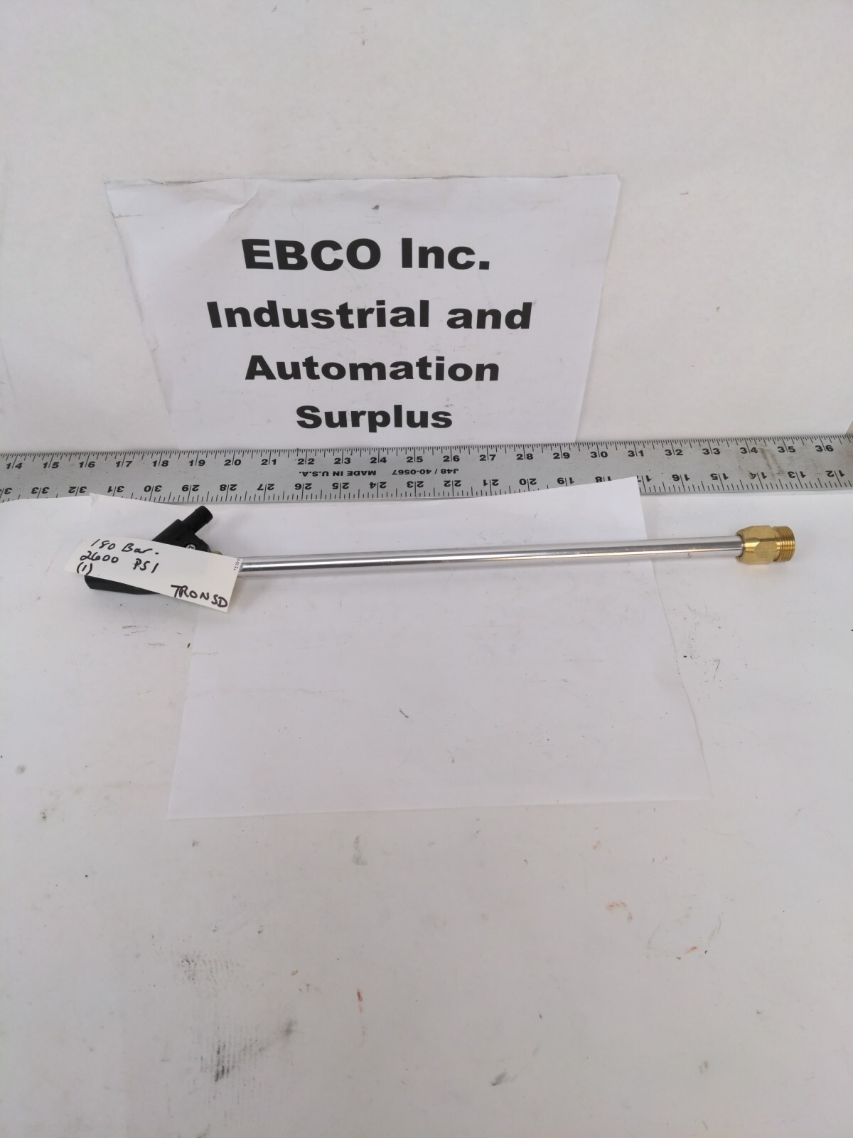 PRESSURE WASHER WAND MAX 180BAR-2600PSI