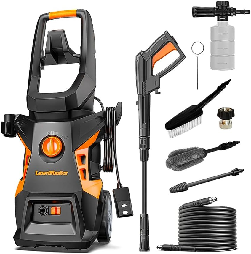 LT506-2000A Electric Pressure Washer 13 Amp 1.4 GPM 2300 Max PSI CSA Certified w