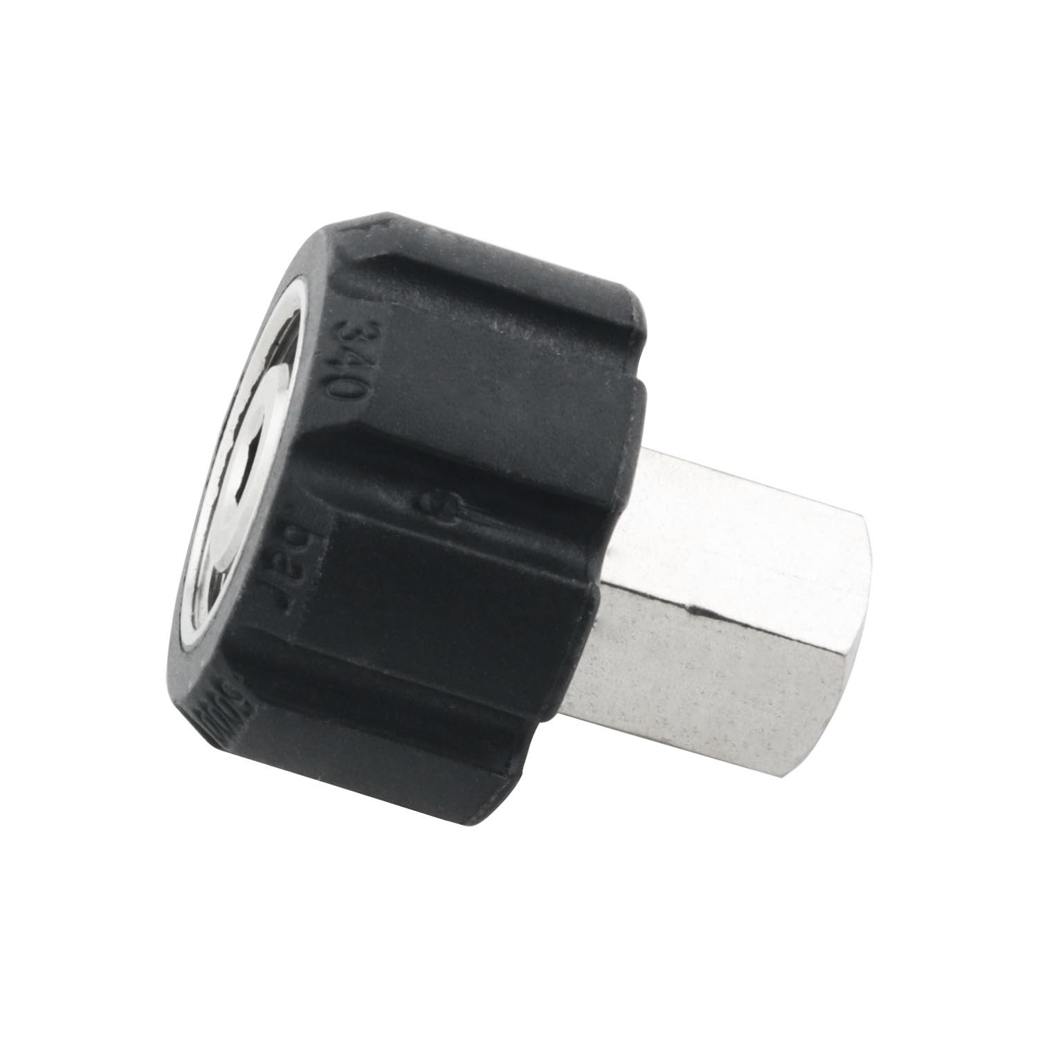 High Pressure Washer Adapter M22 14mm Female to 3/8 Inch Female NPT Stainless