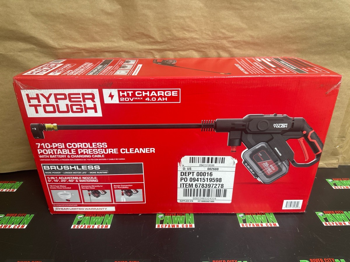 HYPER TOUGH 710PSI PRESSURE WASHER HY160855821605 (R7A016341)