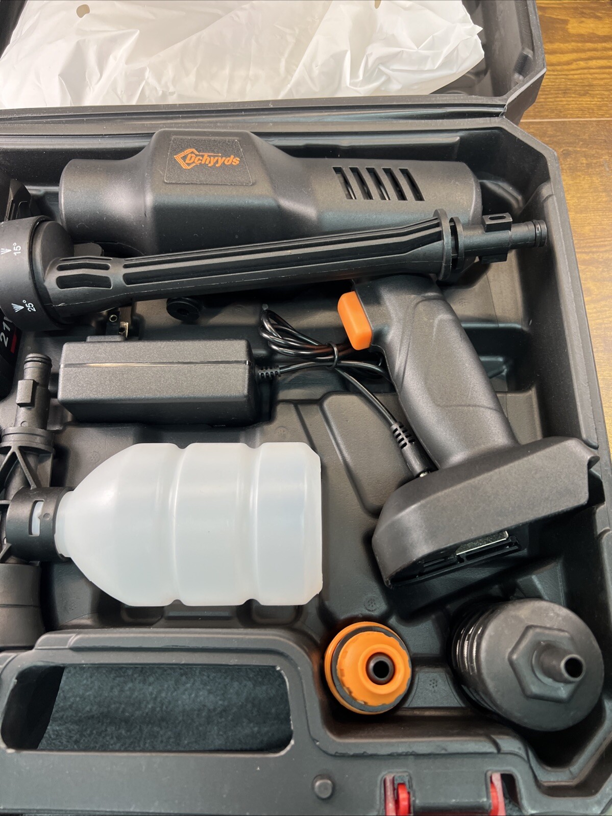 Portable Cordless Pressure Washer, 2 Rechargeable 4.0Ah Batteries 6 In 1